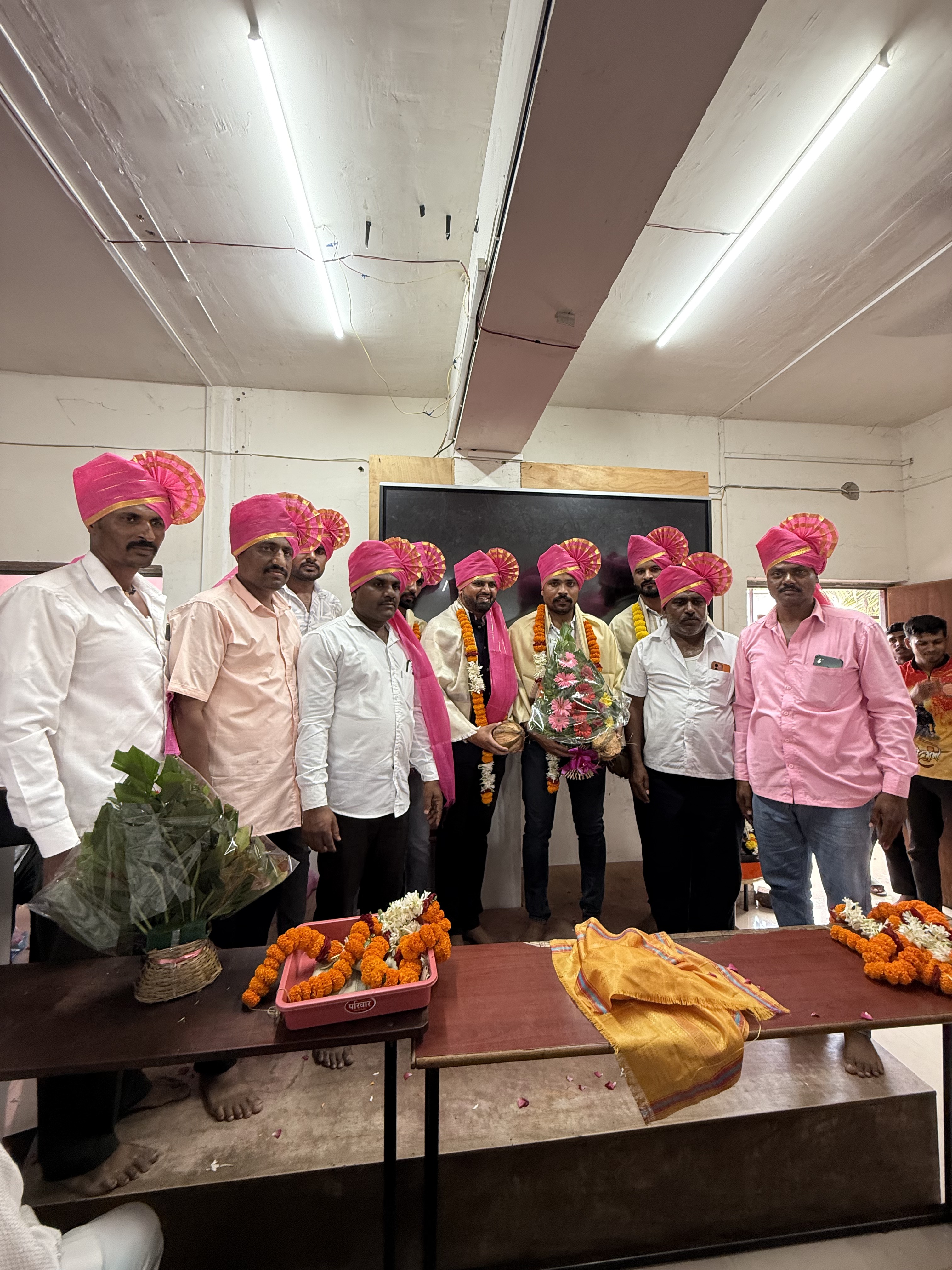 Classroom Felicitation & Garland Ceremony